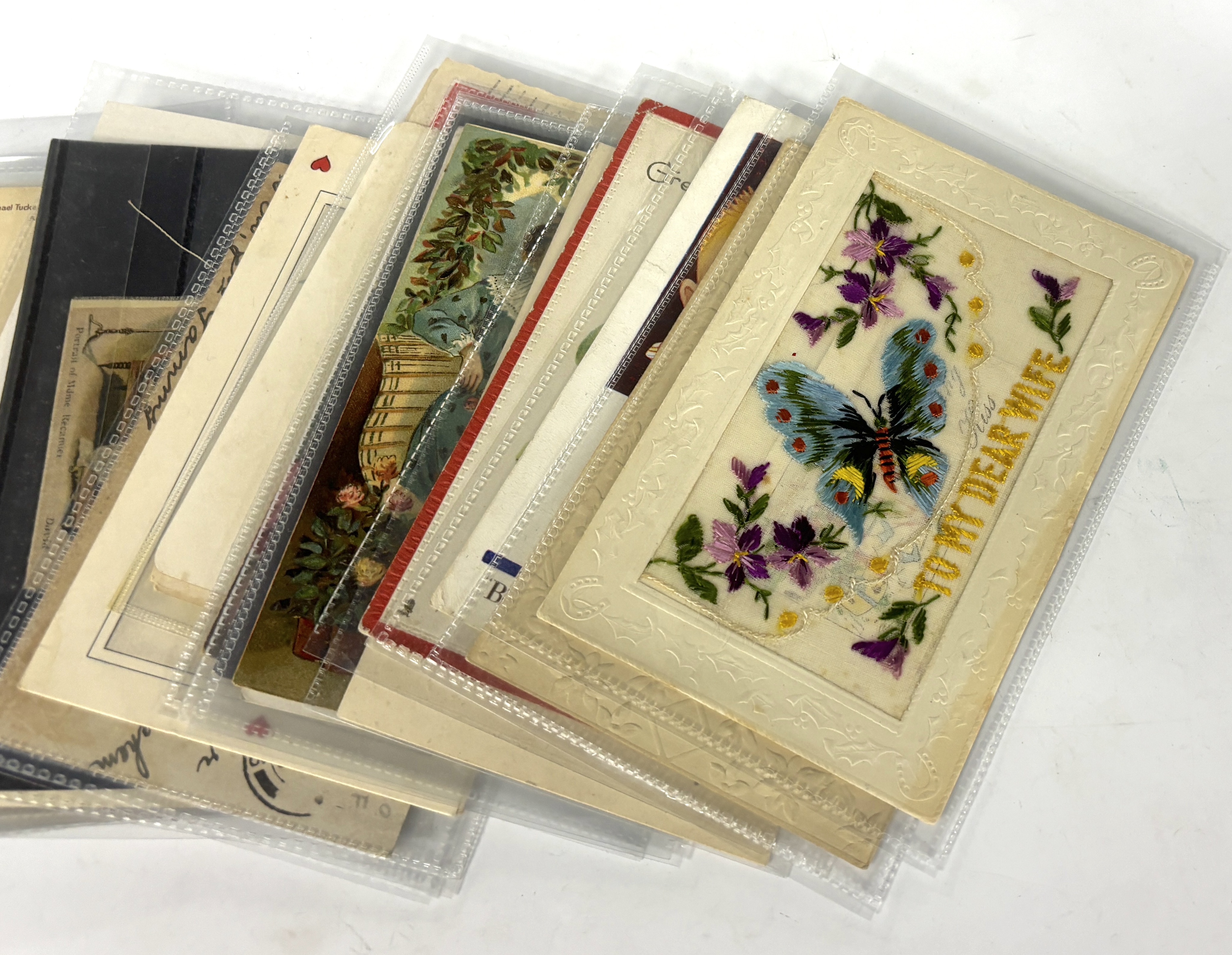 A collection of various postcards